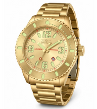 Load image into Gallery viewer, Invicta x Chase Durer Men's 48mm Super Lume Triple Gold Quartz Watch 69575-Klawk Watches