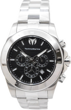 Load image into Gallery viewer, TechnoMarine Grand Manta Ray Mens 47mm Black Dial Quartz Chrono Watch TM-220125-Klawk Watches