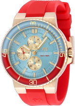 Load image into Gallery viewer, TechnoMarine La Pelagia Men's 43mm Blue Red Day Date Quartz Watch TM-225097-Klawk Watches