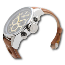 Load image into Gallery viewer, Invicta S1 Rally Men's Black Dial 48mm Day Date Brown Leather Quartz Watch 23597-Klawk Watches