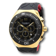 Load image into Gallery viewer, Technomarine Ocean Manta Men's 48mm Black Dial Gold Sport Chrono Watch TM-215066-Klawk Watches