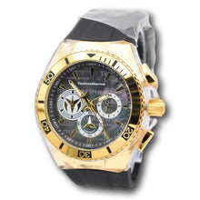 Load image into Gallery viewer, Technomarine Cruise California Men's 47mm Black Pearl Dial Gold Chrono Watch-Klawk Watches