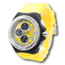Load image into Gallery viewer, TechnoMarine Cruise JellyFish Mens 45mm Yellow Crystals Chrono Watch TM-121184-Klawk Watches