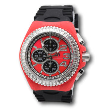Load image into Gallery viewer, TechnoMarine Cruise JellyFish Mens 45mm Red 260 Crystals Chrono Watch TM-121185-Klawk Watches