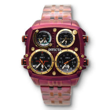 Load image into Gallery viewer, Invicta Aviator Zulu Time 4 Time Zone Men's 50mm Burgundy Red Quartz Watch 50656-Klawk Watches