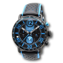 Load image into Gallery viewer, Invicta Racing Men's 44mm Blue & Black Leather Japan Chronograph Watch 49367-Klawk Watches