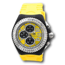 Load image into Gallery viewer, TechnoMarine Cruise JellyFish Mens 45mm Yellow Crystals Chrono Watch TM-121184-Klawk Watches
