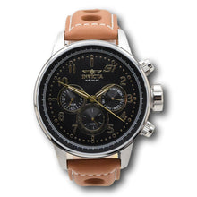 Load image into Gallery viewer, Invicta S1 Rally Men's Black Dial 48mm Day Date Brown Leather Quartz Watch 23597-Klawk Watches