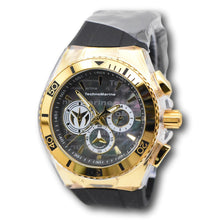 Load image into Gallery viewer, Technomarine Cruise California Men's 47mm Black Pearl Dial Gold Chrono Watch-Klawk Watches