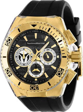 Load image into Gallery viewer, Technomarine Cruise California Men's 47mm Black Monogram Gold Chronograph Watch-Klawk Watches