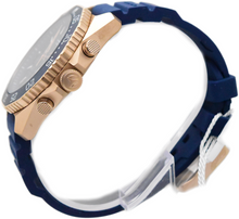 Load image into Gallery viewer, TechnoMarine Mare Vivo Mens Watch 44mm, Blue Rose Gold Chrono Watch TM-225073-Klawk Watches