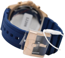 Load image into Gallery viewer, TechnoMarine Mare Vivo Mens Watch 44mm, Blue Rose Gold Chrono Watch TM-225073-Klawk Watches