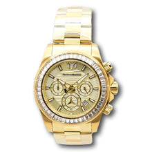 Load image into Gallery viewer, TechnoMarine Manta Ray Mens 42mm 48 Crystals Triple Gold Chrono Watch TM-222004-Klawk Watches