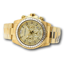 Load image into Gallery viewer, TechnoMarine Manta Ray Mens 42mm 48 Crystals Triple Gold Chrono Watch TM-222004-Klawk Watches