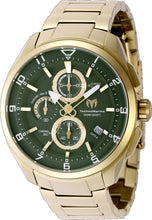 Load image into Gallery viewer, TechnoMarine Ocean Quantum Men's 44mm Green & Gold Chronograph Watch TM-318131-Klawk Watches
