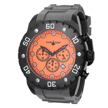 Load image into Gallery viewer, Chase Durer CDW-0118 Men’s 50mm Gray Chronograph Watch Orange Full Lume Dial-Klawk Watches