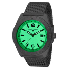 Load image into Gallery viewer, Chase Durer By Invicta Mens 45mm Green Super Nova Glow Mesh Band Watch CDW-0179-Klawk Watches