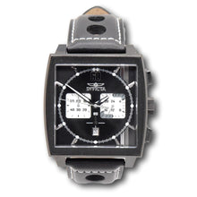 Load image into Gallery viewer, Invicta S1 Rally Cuadro Monaco Men's 45mm GMT Black Leather Chrono Watch 46853-Klawk Watches