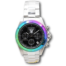 Load image into Gallery viewer, Invicta NFL Las Vegas Raiders Speedway 40mm Iridescent Chrono Watch 44983-Klawk Watches