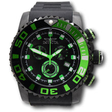 Load image into Gallery viewer, Invicta Sea Hunter Blackwater Men's 52mm Black & Green Chrono Watch 48985-Klawk Watches