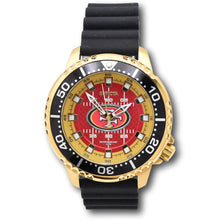 Load image into Gallery viewer, Invicta Pro Diver Men's 48mm NFL San Francisco 49ers Gold Quartz Watch 48108-Klawk Watches