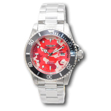 Load image into Gallery viewer, Invicta Pro Diver Men’s 40mm Crimson Camo Dial Stainless Steel Watch 48568-Klawk Watches