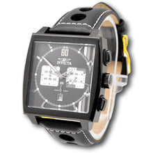 Load image into Gallery viewer, Invicta S1 Rally Cuadro Monaco Men's 45mm GMT Black Leather Chrono Watch 46853-Klawk Watches