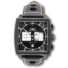 Load image into Gallery viewer, Invicta S1 Rally Cuadro Monaco Men's 45mm GMT Black Leather Chrono Watch 46853-Klawk Watches