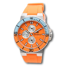 Load image into Gallery viewer, TechnoMarine La Pelagia Men's 43mm Orange Blue Day Date Quartz Watch TM-225095-Klawk Watches
