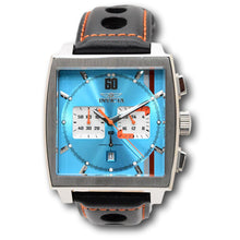 Load image into Gallery viewer, Invicta S1 Rally Cuadro Men's 45mm Blue GMT Black Leather Chrono Watch 44748-Klawk Watches