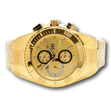 Load image into Gallery viewer, TechnoMarine Manta Ocean Mens Triple Gold Dual Time Zones Quartz Watch TM-225018-Klawk Watches