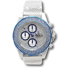 Load image into Gallery viewer, Invicta Pro Diver Women's 40mm Silver PAVE Crystal Blue Chronograph Watch 43875-Klawk Watches