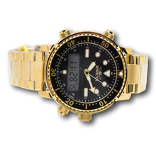 Load image into Gallery viewer, Invicta Pro Diver Men's 46.5mm Gold Dual Time Digital Ana-Digi Watch 48372-Klawk Watches