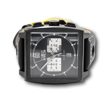 Load image into Gallery viewer, Invicta S1 Rally Cuadro Monaco Men's 45mm GMT Black Leather Chrono Watch 46853-Klawk Watches