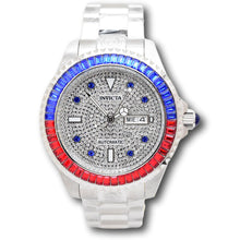 Load image into Gallery viewer, Invicta Grand Diver Automatic Men's 47mm Pave Crystal Pepsi Bezel Watch 46635-Klawk Watches