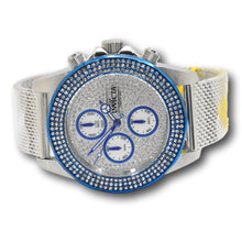 Load image into Gallery viewer, Invicta Pro Diver Women's 40mm Silver PAVE Crystal Blue Chronograph Watch 43875-Klawk Watches