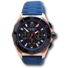 Load image into Gallery viewer, Technomarine Seven Seas Men's 44mm Blue Navy Rose Gold Chrono Watch TM-725025-Klawk Watches
