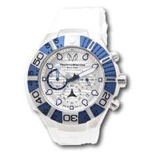 Load image into Gallery viewer, TechnoMarine Black Reef Men's Blue Silicone Sport Chronograph Watch TM-523013-Klawk Watches