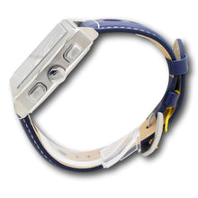 Load image into Gallery viewer, Invicta S1 Rally Cuadro Men's 45mm Dark Blue GMT Leather Chrono Watch 44299-Klawk Watches