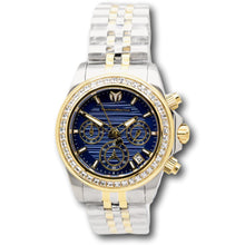 Load image into Gallery viewer, Technomarine Manta Ray Women's 38mm Blue Dial Crystal Chrono Watch TM-222024-Klawk Watches