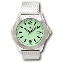 Load image into Gallery viewer, Chase Durer By Invicta Mens 45mm Green Super Nova Glow Mesh Band Watch CDW-0179-Klawk Watches