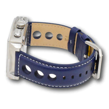 Load image into Gallery viewer, Invicta S1 Rally Cuadro Men's 45mm Dark Blue GMT Leather Chrono Watch 44299-Klawk Watches