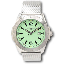 Load image into Gallery viewer, Chase Durer By Invicta Mens 45mm Green Super Nova Glow Mesh Band Watch CDW-0179-Klawk Watches