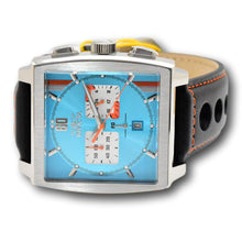 Load image into Gallery viewer, Invicta S1 Rally Cuadro Men's 45mm Blue GMT Black Leather Chrono Watch 44748-Klawk Watches