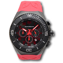 Load image into Gallery viewer, Technomarine Ocean Manta Men's 48mm Gunmetal & Red Chronograph Watch TM-220020-Klawk Watches