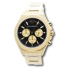 Load image into Gallery viewer, TechnoMarine Ocean Emperor Men's 43mm Gold Black Watch Radiant Gold TM-318154-Klawk Watches