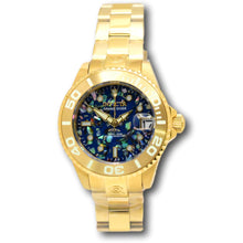 Load image into Gallery viewer, Invicta Pro Diver Women's Automatic 38mm Abalone MOP Mosaic Gold Watch 35762-Klawk Watches