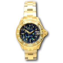 Load image into Gallery viewer, Invicta Pro Diver Women's Automatic 38mm Abalone MOP Mosaic Gold Watch 35762-Klawk Watches