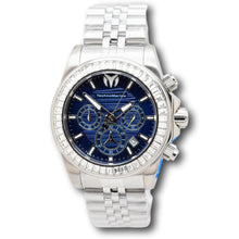 Load image into Gallery viewer, TechnoMarine Manta Ray Lux Mens 42mm 48 Crystals Blue Chrono Watch TM-222017-Klawk Watches