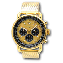 Load image into Gallery viewer, Chase Durer By Invicta Men's Aviator Double Gold Mesh Chrono Watch CDW-0153-Klawk Watches